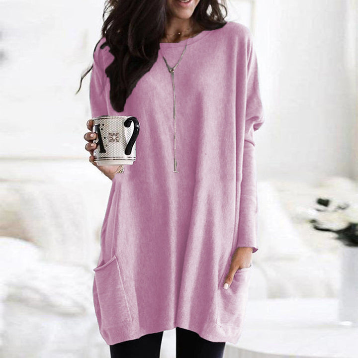 Damernes Pullover med Lommer 3