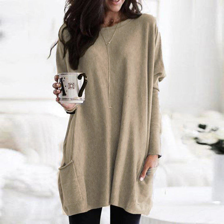 Damernes Pullover med Lommer 4