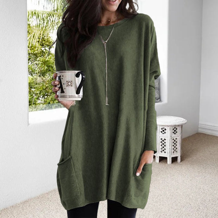 Damernes Pullover med Lommer 6