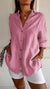 Dames Button Down Skjorte Casual Design 5