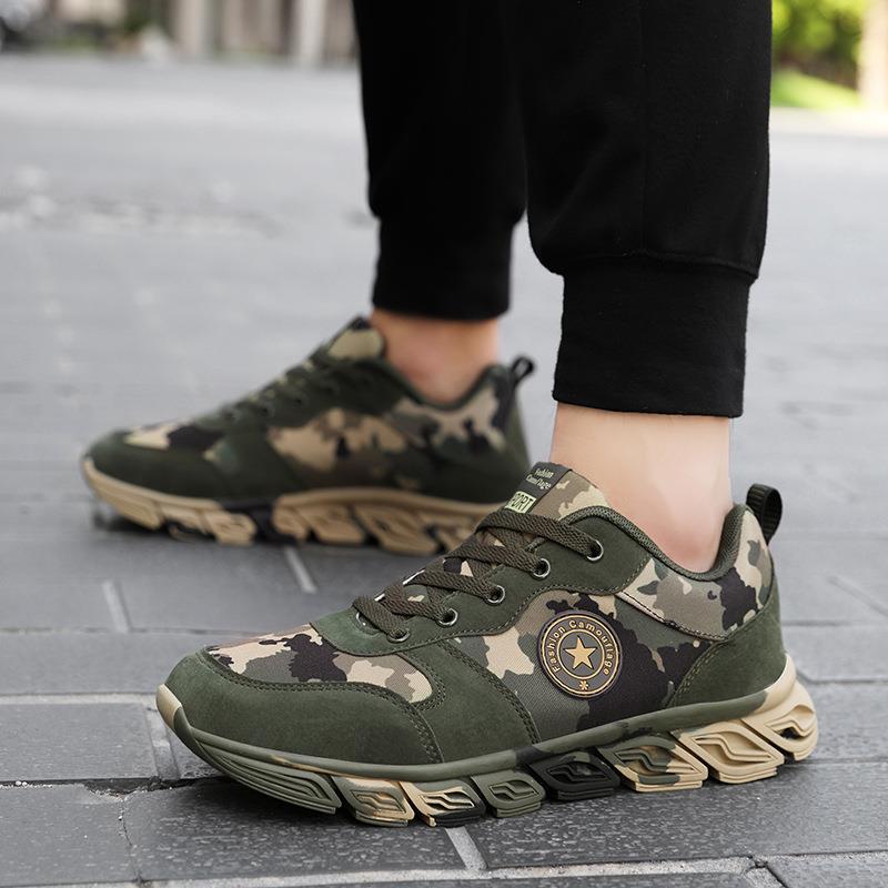 Damesneakers Camouflage Design Sporty Fashion Footwear 1