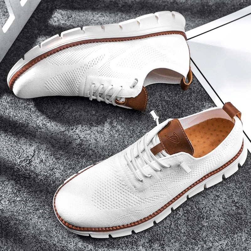 Herre Sneakers Urban Stil Åndbar Mesh Syntetisk