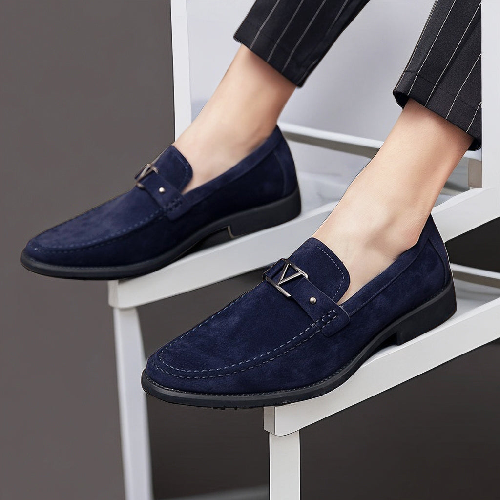 Herre Loafers Læder Klassisk Stil Komfortabel Pasform 4