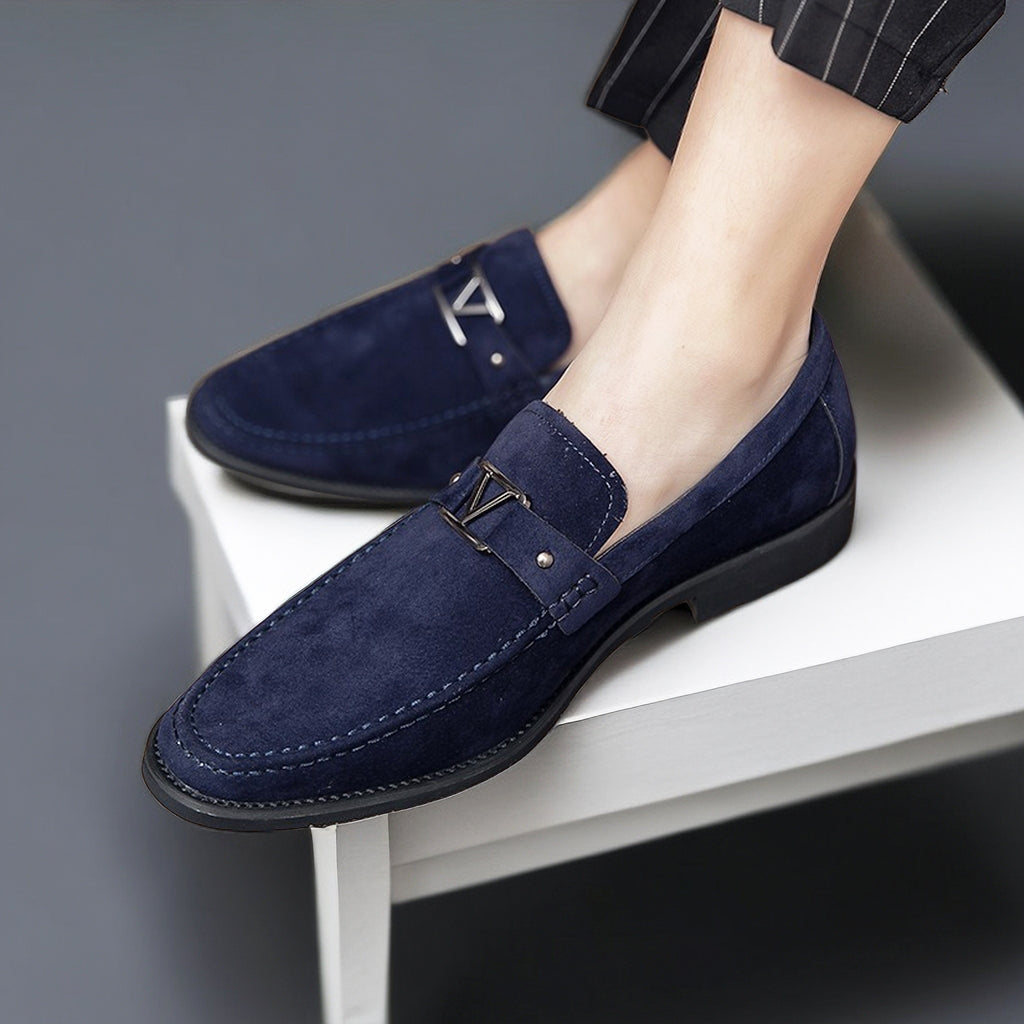 Herre Loafers Læder Klassisk Stil Komfortabel Pasform 5