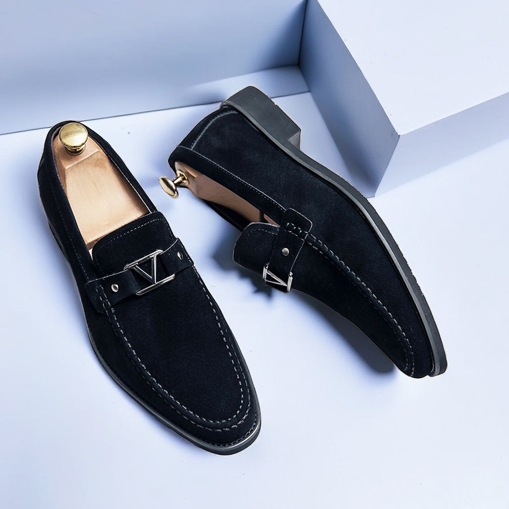 Herre Loafers Læder Klassisk Stil Komfortabel Pasform 2