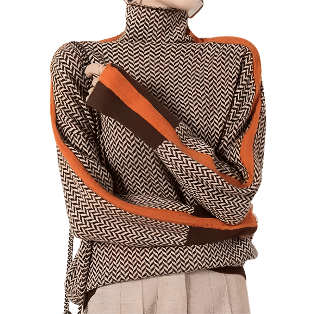 Herre Uldtrøje Komfortabel Tidløs Design Uldmix-4