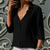 Variant image for Skjortebluse Dame Elegant Design Blød 100% Bomuld-43