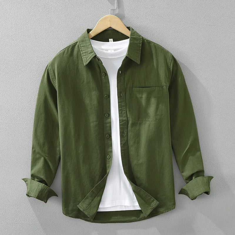 Variant image for Mænds Afslappet Skjorte Stilfuld Blød-7