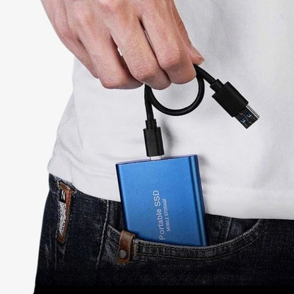 Ekstern SSD Aluminium Bærbar Drive med Høj Hastighed 5