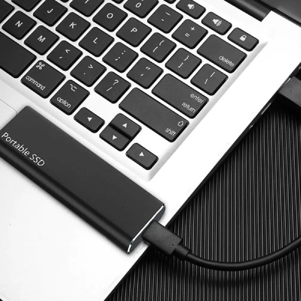 Ekstern harddisk 4TB USB-C bærbar lagring 4