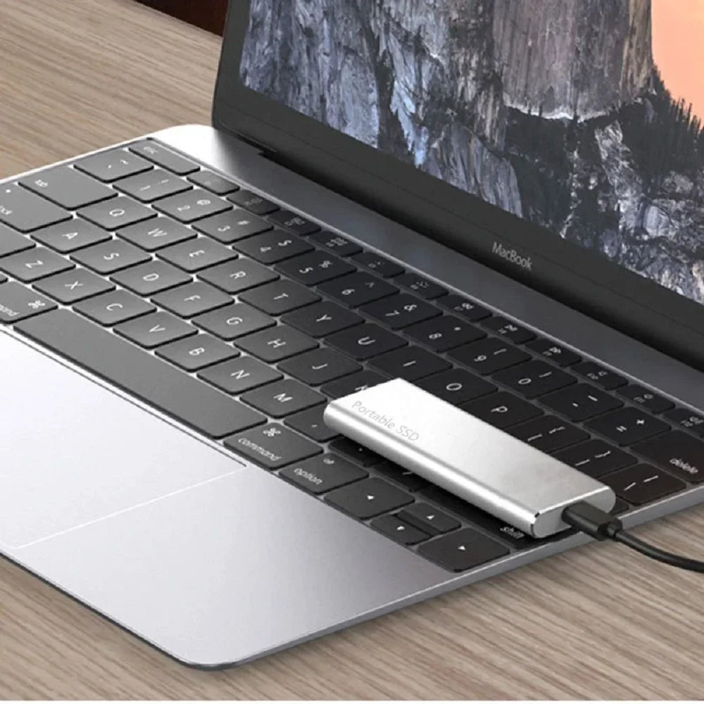 Ekstern harddisk 4TB USB-C bærbar lagring 6