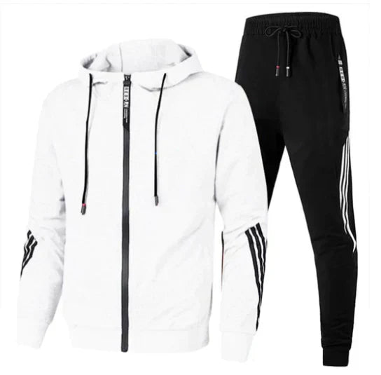 Mænds Træningssæt Moderne Design Komfortabel Polyester-4