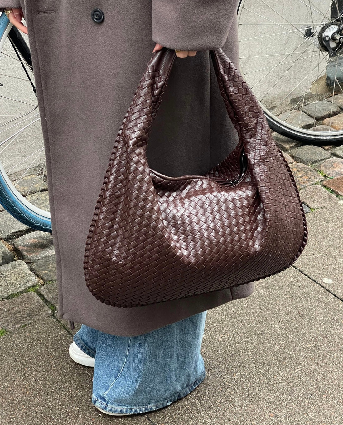 Kvinders Tote Taske Rummelig Vandafvisende Polyester 4