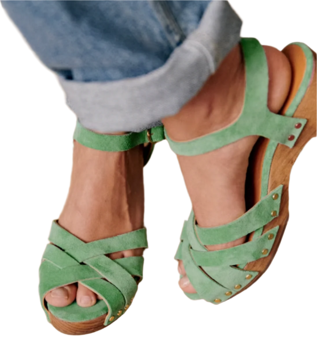 Kvinders Klipklapper Sandaler Komfortabel Syntetisk Design-1