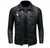 Variant image for Herre Læderjakke Biker Stil Ægte Læder Komfortabel Pasform-1