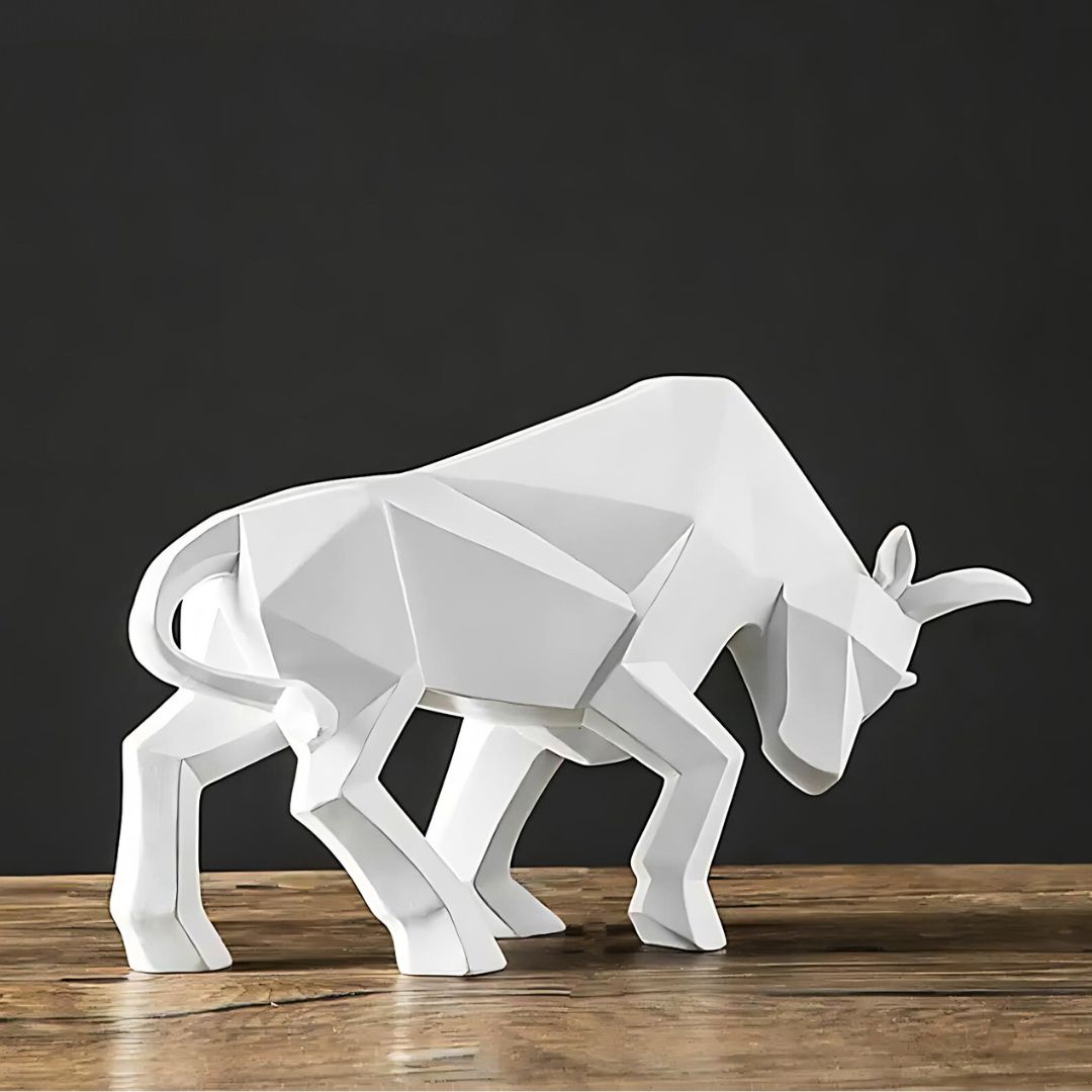 Geometrisk Skulptur Hjem Kontor Moderne Komposit 2