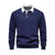 Herre Polo Shirt Langærmet Klassisk Krave 100% Bomuld-1