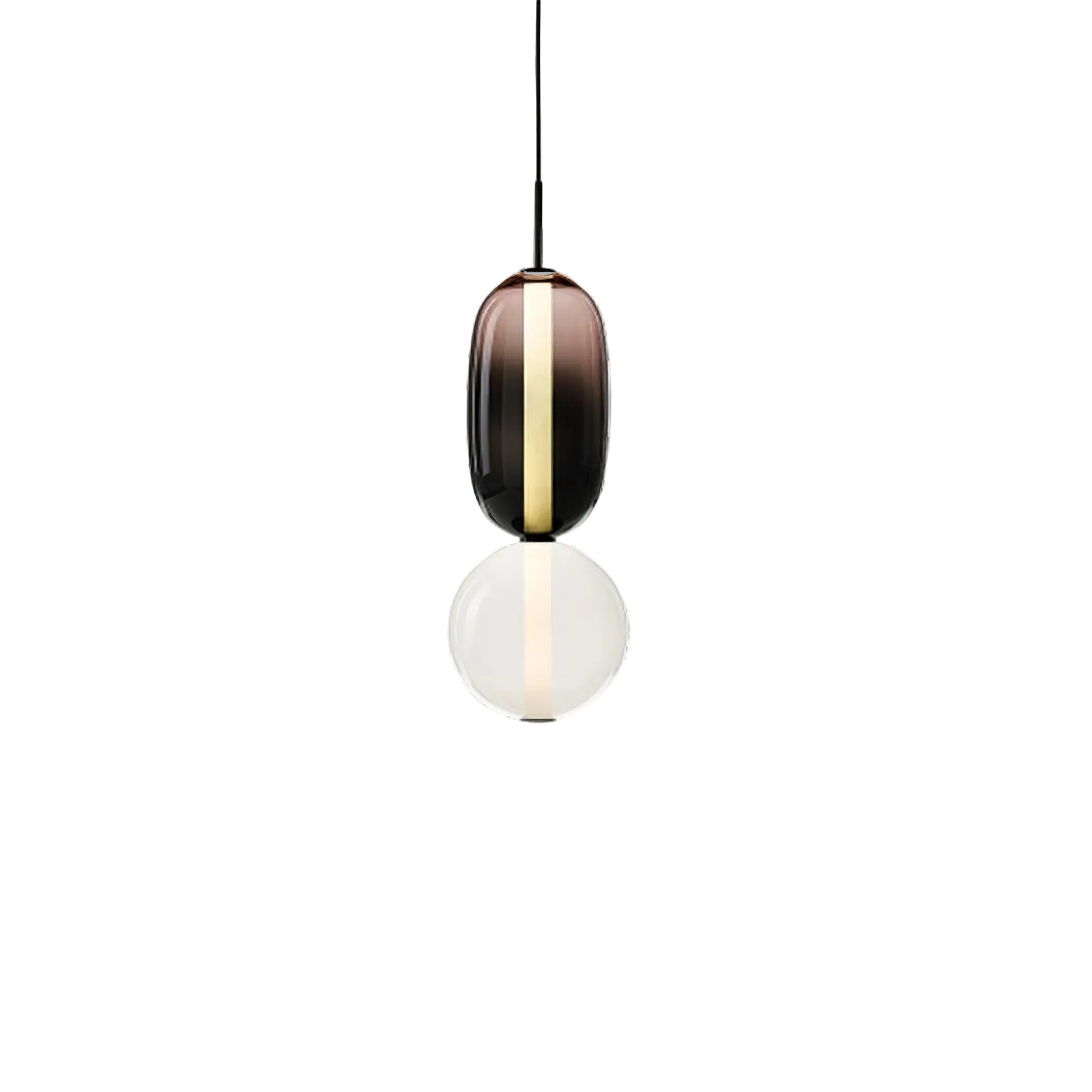 Glaspendel med Moderne Design 0