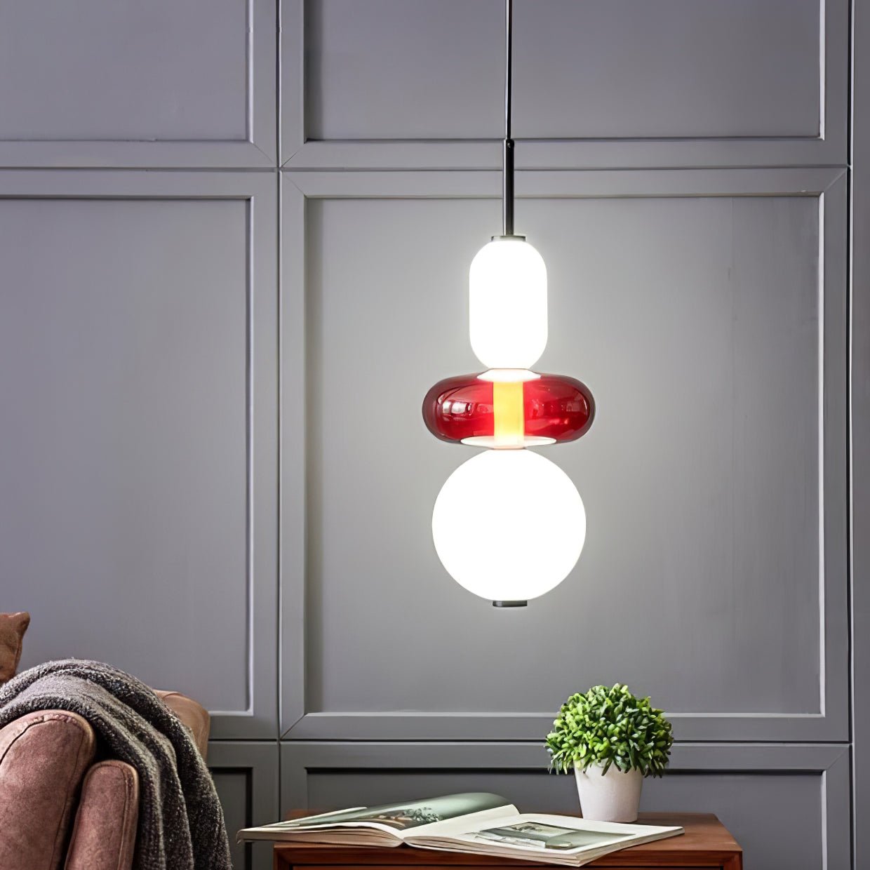 Glaspendel med Moderne Design 2
