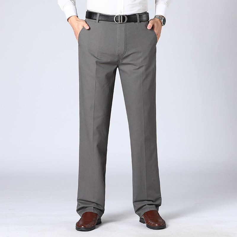 Variant image for Herre Bukser Business Casual Åndbar Stof Moderne Snit-19
