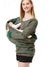Gravid Sweatshirt med Blomstertryk til Kvinder 12