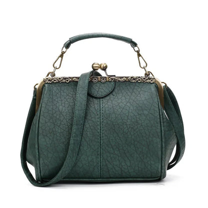 Dame Crossbody Taske Minimalistisk Kunstlæder Vintage Design 3