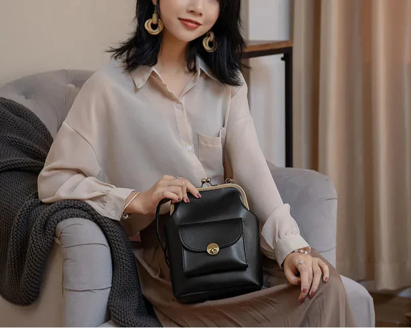 Dame Crossbody Taske Elegant Kunstlæder 6