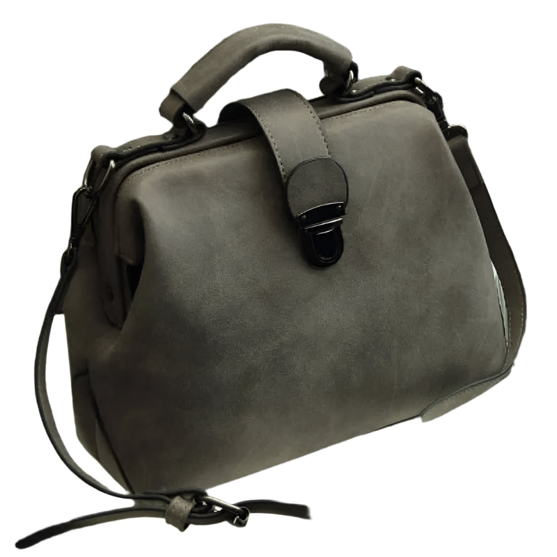 Kvinders Vintage Kobling Rummelig Læder 1