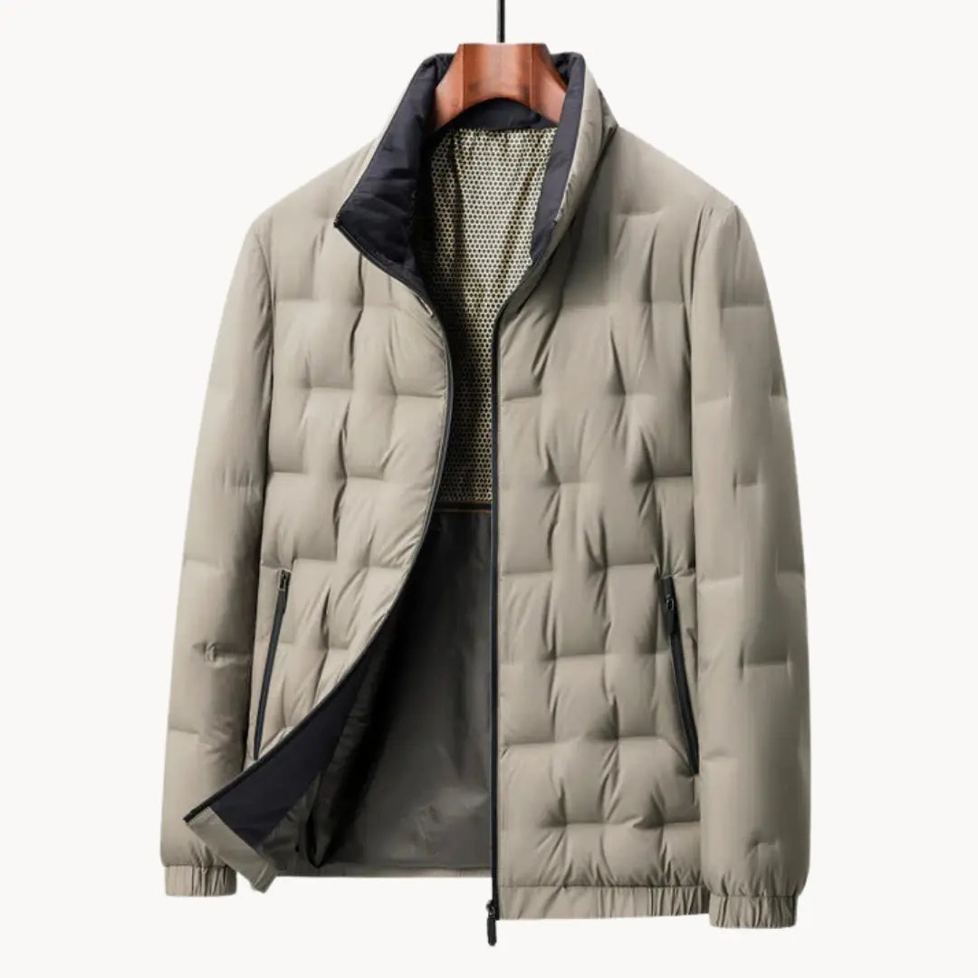Herre All-weather Jakke med Minimalistisk Design 0