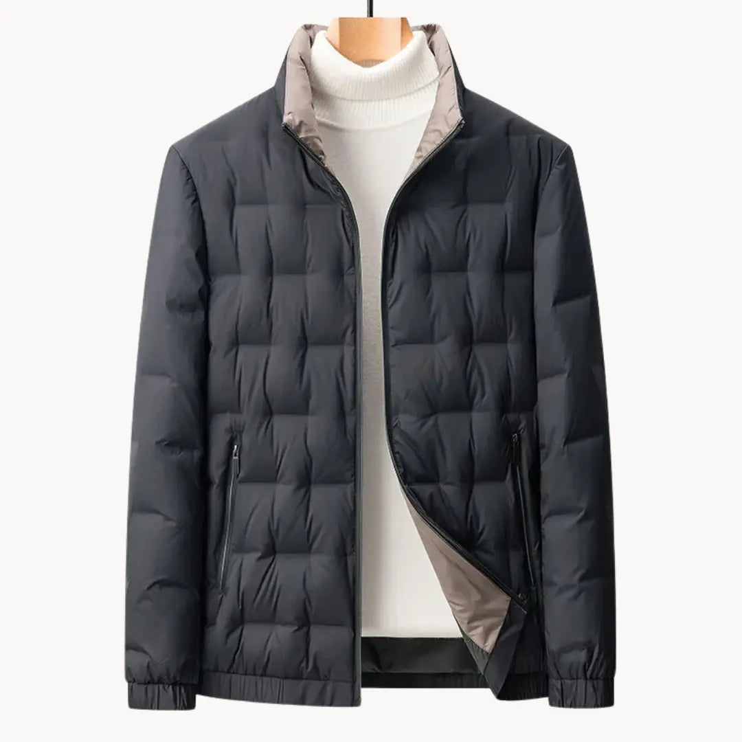 Herre All-weather Jakke med Minimalistisk Design 5