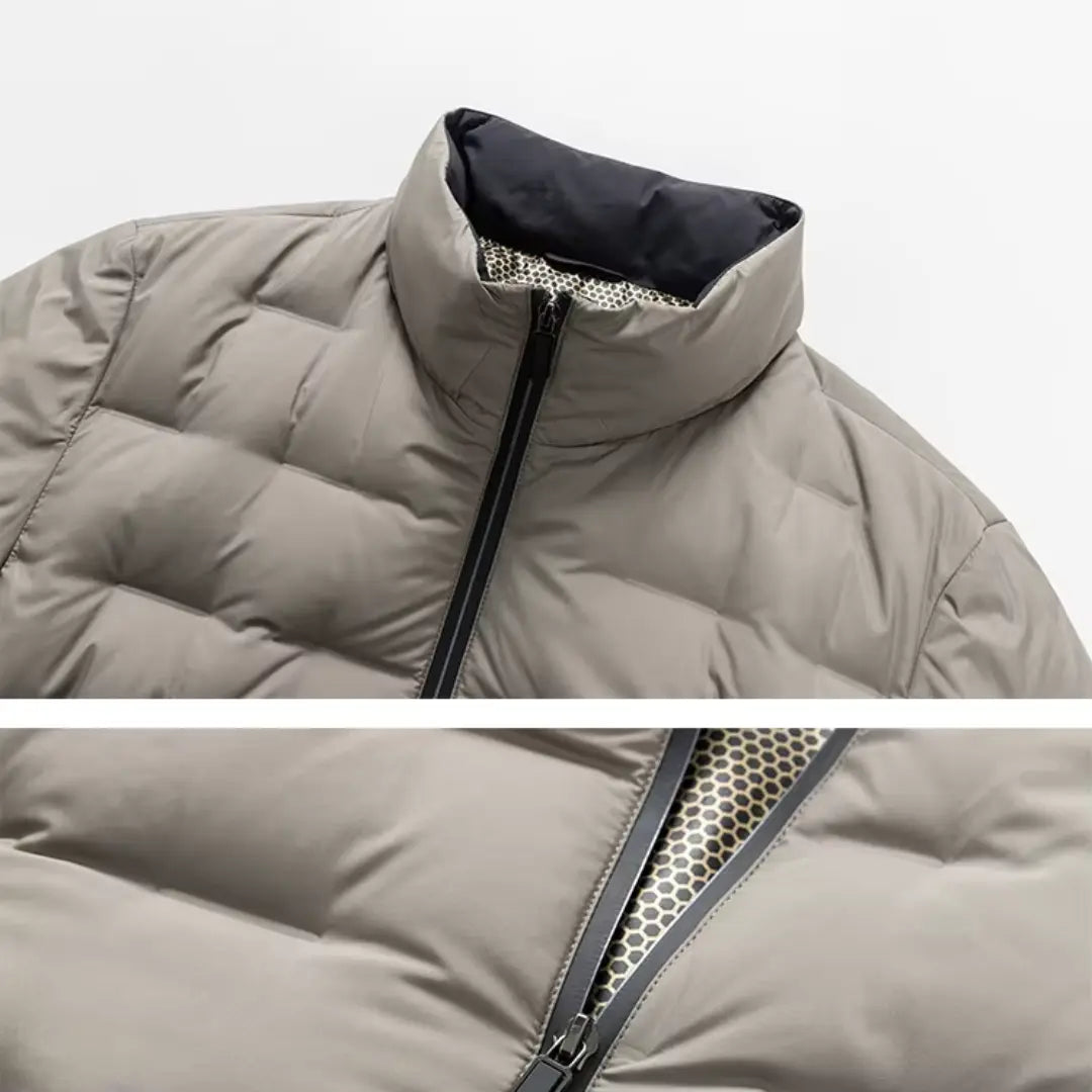 Herre All-weather Jakke med Minimalistisk Design 8