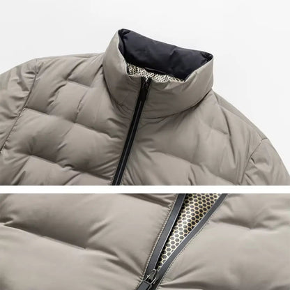 Herre All-weather Jakke med Minimalistisk Design 8