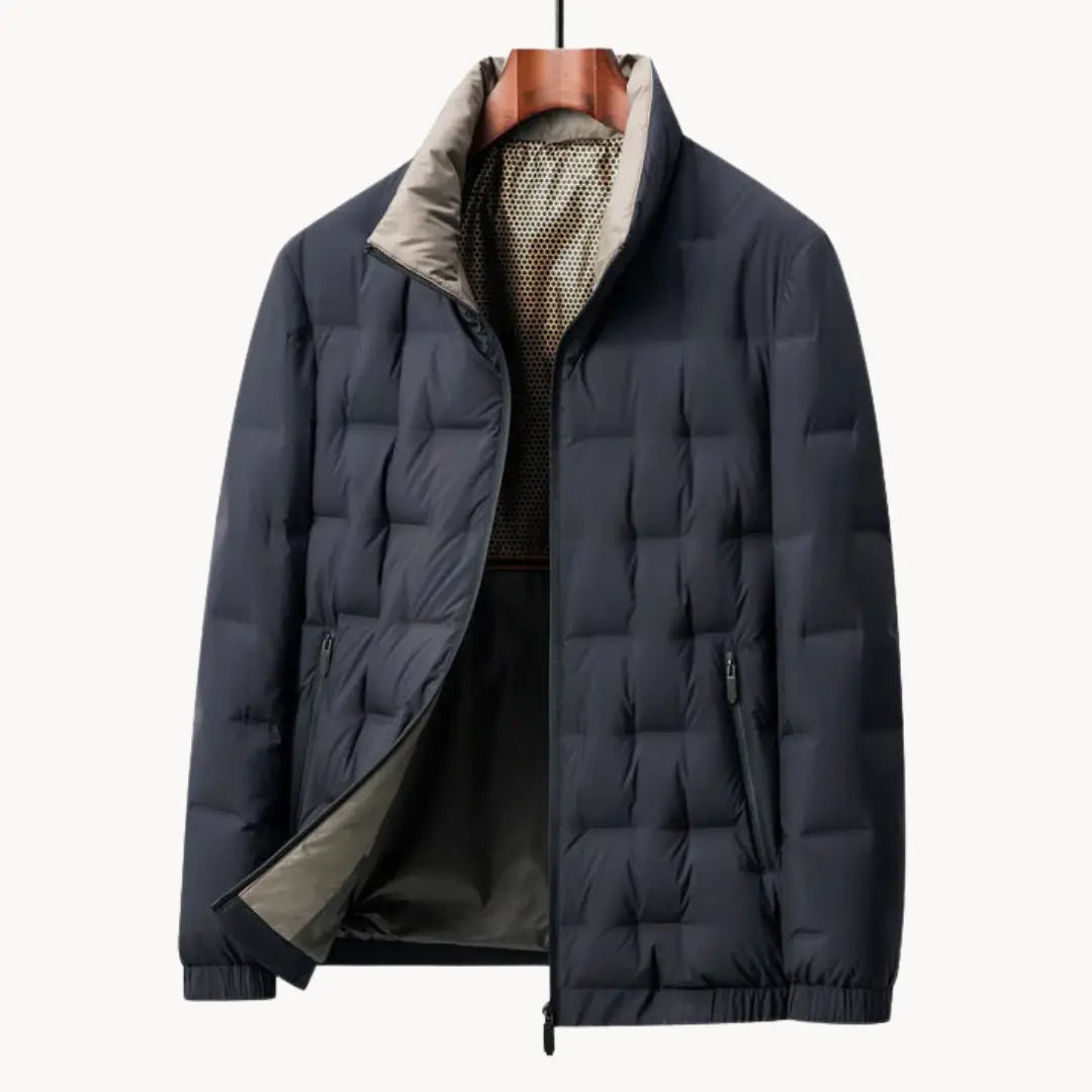 Herre All-weather Jakke med Minimalistisk Design 9