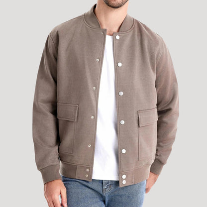 Herre Bomberjakke Sporty Stil 1