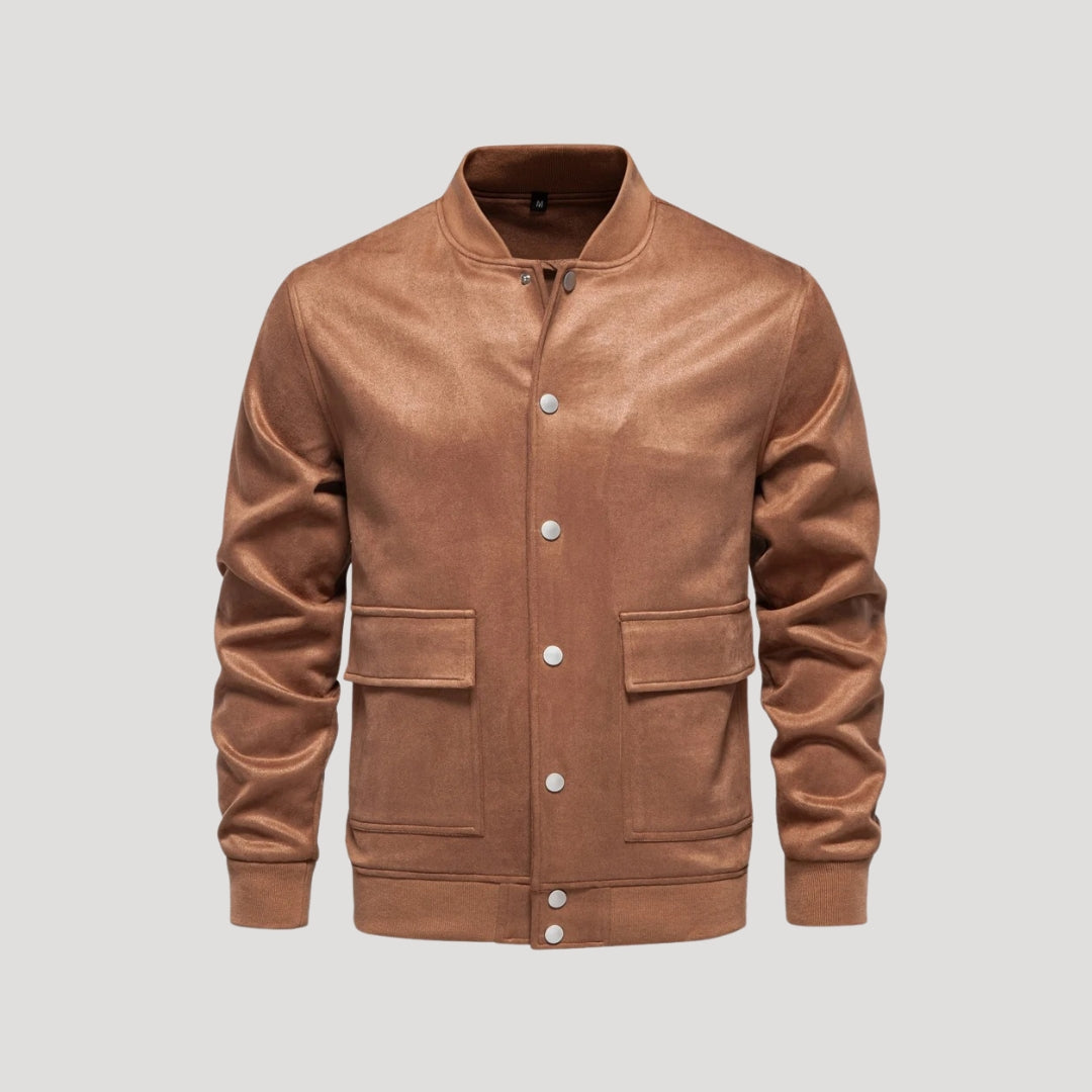 Herre Bomberjakke Sporty Stil 4