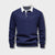 Herre Business Casual Trøje med Knappestil 1