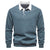 Herre Business Casual Trøje med Knappestil 4
