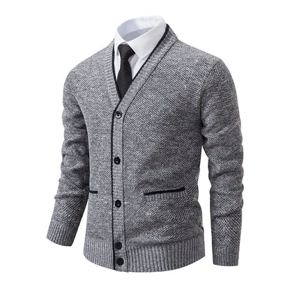 Herre Cardigan Tidløs Design til Mænd 0