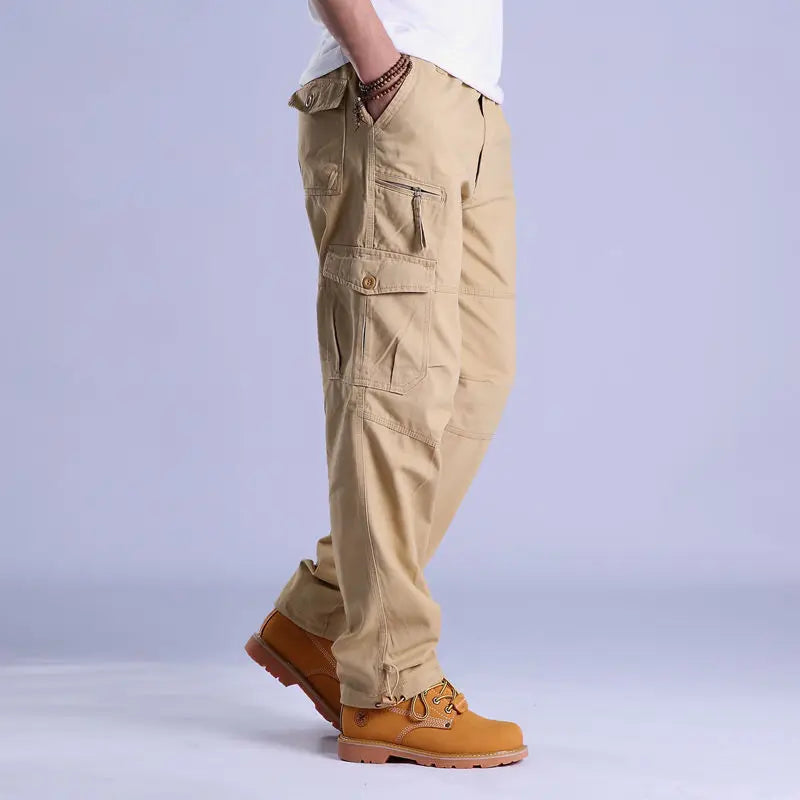 Herre Cargo Bukser med Camouflage Design 2
