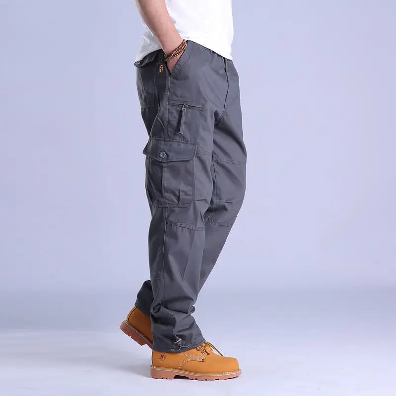Herre Cargo Bukser med Camouflage Design 3