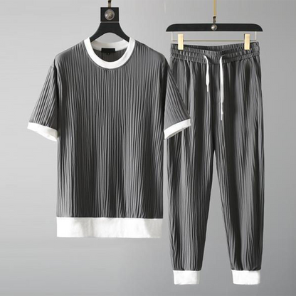 Herre Casual Sæt Trendy O-hals 1