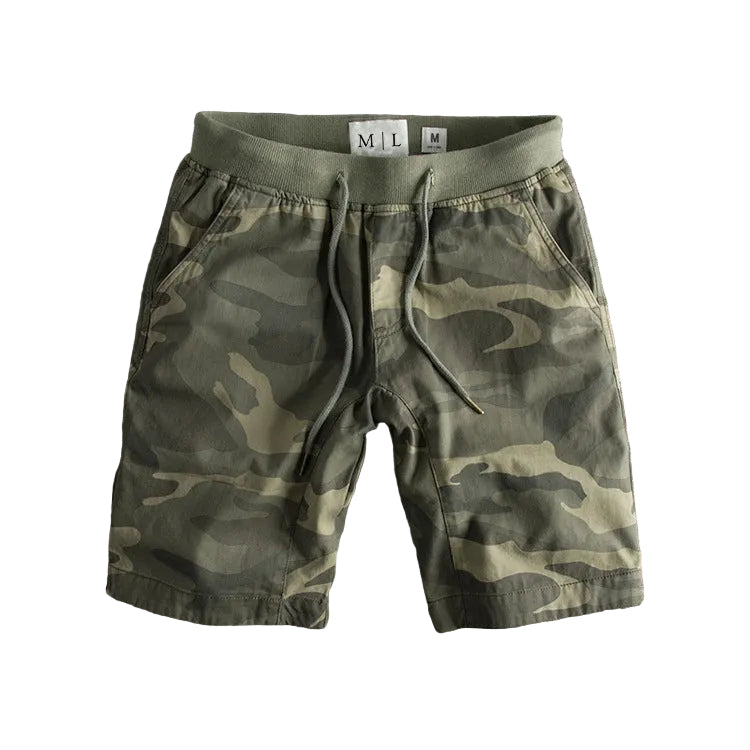 Herre Casual Shorts Camouflage 0