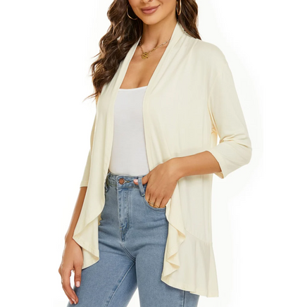 Herre Casual Vest Åben Front Blødt Materiale 8