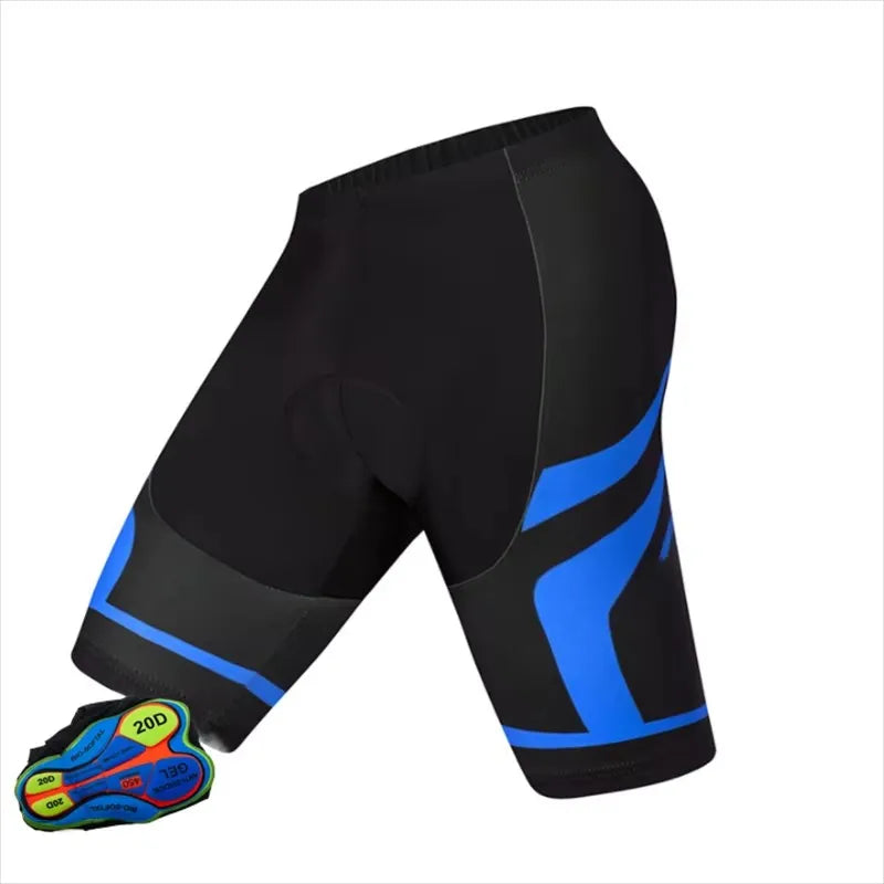 Herre Cykel Bib Shorts med 20D Gel Polstring 2