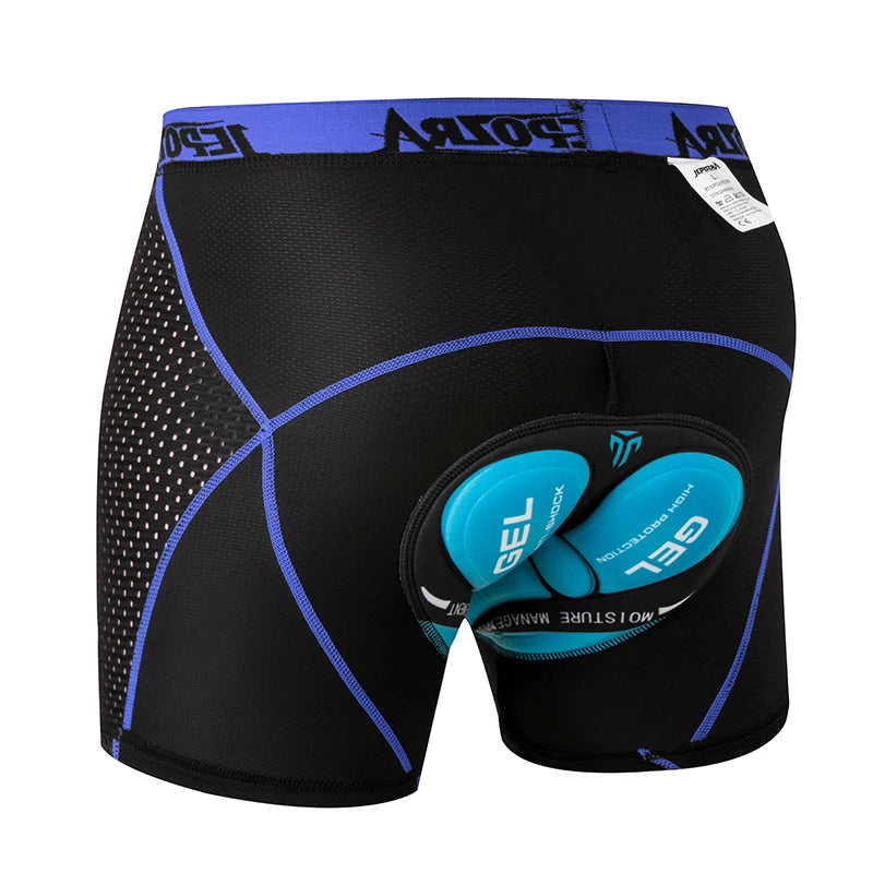 Herre Cykelshorts med 4D Gel Pude og Åndbar Design 0