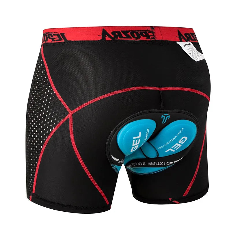 Herre Cykelshorts med 4D Gel Pude og Åndbar Design 8