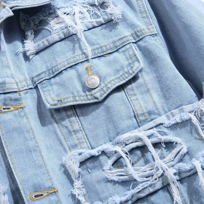 Herre Denimjakke Robust 4