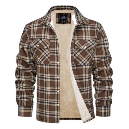 Herre Fleece Foret Jakke Varm 0