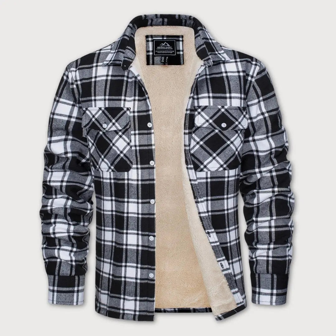Herre Fleece Foret Jakke Varm 11