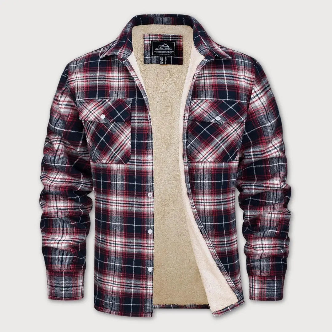 Herre Fleece Foret Jakke Varm 9